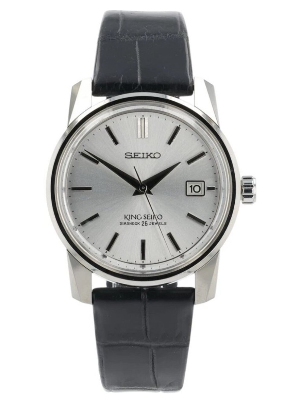 King Seiko 140th Anniversary Silver Dial Steel 38mm Auto Men's Watch SJE083